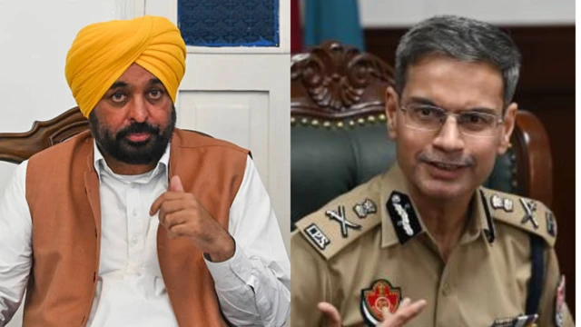 ਮੁੱਖ ਮੰਤਰੀ ਭਗਵੰਤ ਮਾਨ ਅਤੇ ਡੀਜੀਪੀ ਗੌਰਵ ਯਾਦਵ ਦੀ ਤਸਵੀਰ