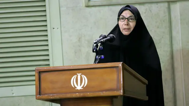 پروانه معصومی در بیت رهبر جکهوری اسلامی ایران