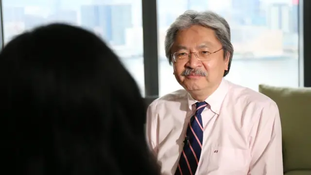 曾俊华在港接受BBC采访(12/7/2016)