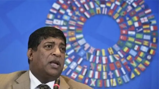 මුදල් අමාත්‍ය රවි කරුණානායක