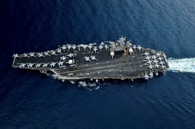 Tàu sân bay USS Theodore Roosevelt của Mỹ 