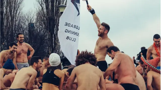 Финиш трке у доњем вешу