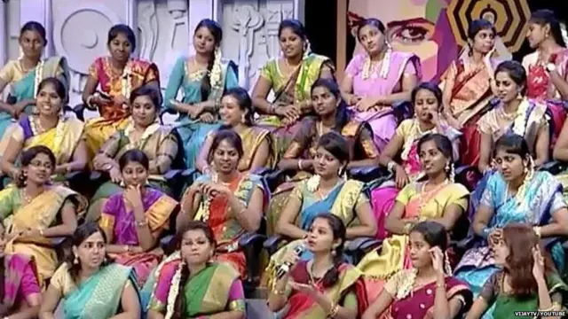 Screen grab of a TV programme