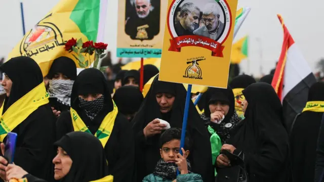 Похороны Сулеймани в Багдаде