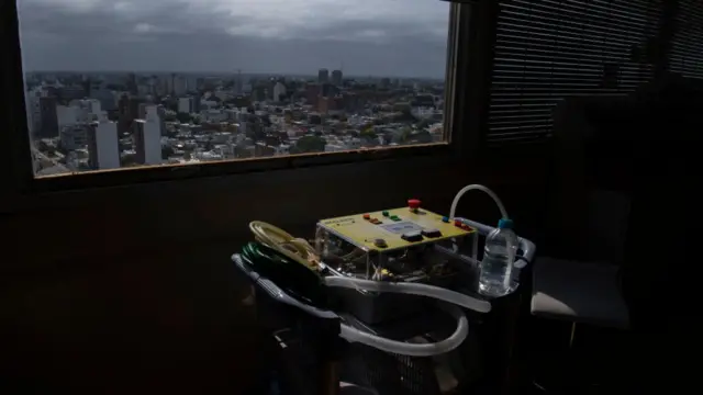 Hospital en Montevideo.