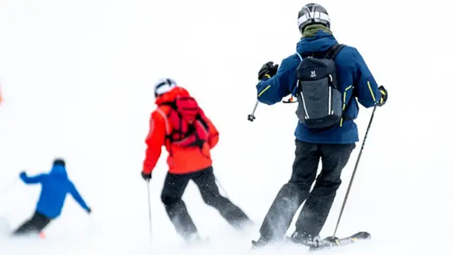 Горнолыжники