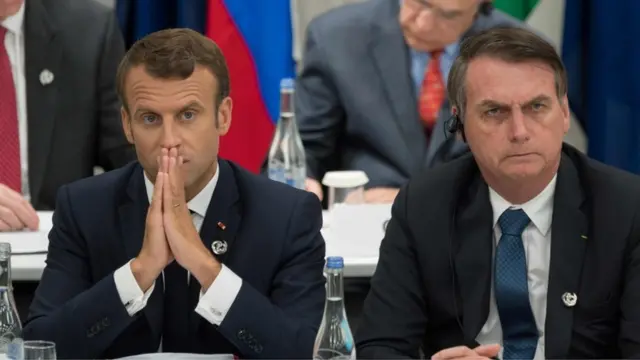 फ़्रांस और ब्राज़ील के राष्ट्रपति