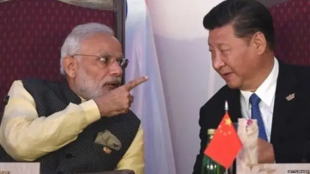 भारत र चीनका नेता