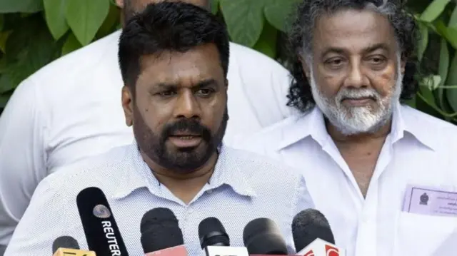 ડાબેરી નેતા અનુરા કુમારા દિસાનાયકે, શ્રીલંકા રાષ્ટ્રપતિ ચૂંટણી, બીબીસી ગુજરાતી 