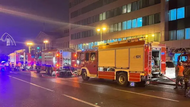 Azərbaycan, yanğın, Perinatal Mərkəz, sağlamlıq, səhiyyə, təhlükəsizlik, fövqəladə vəziyyət