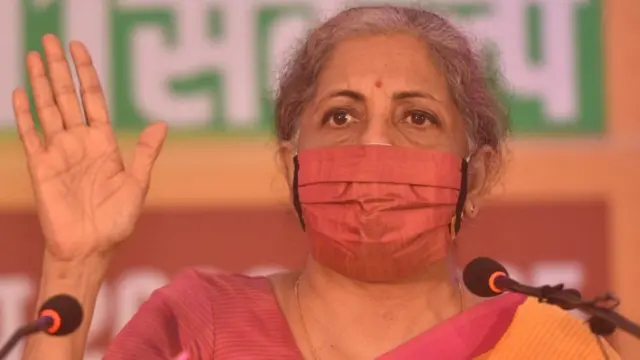 இந்திய நிதியமைச்சர் நிர்மலா சீதாராமன்