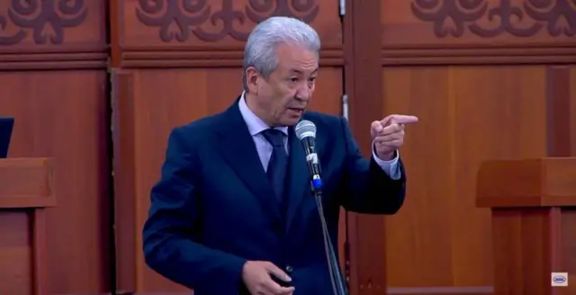 Жогорку Кеңеш депутаты Адахан Мадумаров