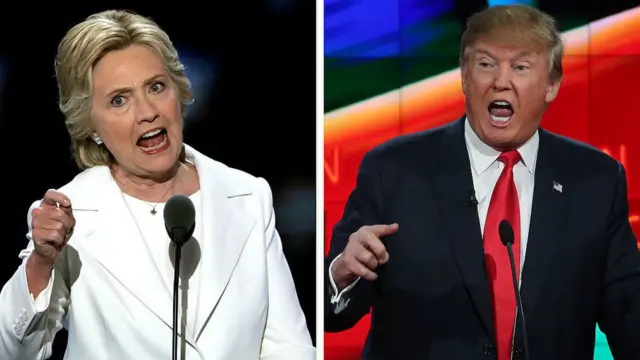 Hillary Clinton və Donald Trump