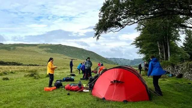 ध्रुवीय अभियान की ट्रेनिंग.