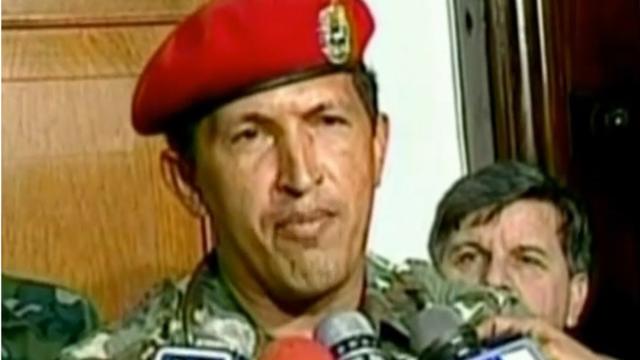 Chávez reconhece ao vivo na TV que1xbettttentativa1xbetttgolpe1xbetttEstado,1xbettt1992, falhou