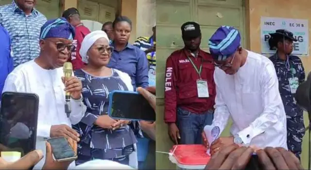 Gboyega Oyetola na oriakụ ya