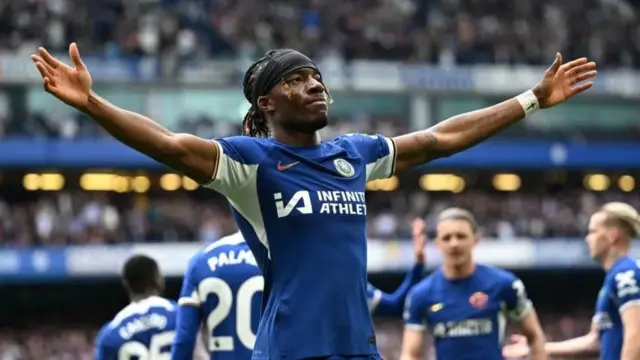 Newcastle wanatazamiwa kumnunua winga wa Chelsea Muingereza Noni Madueke 22.