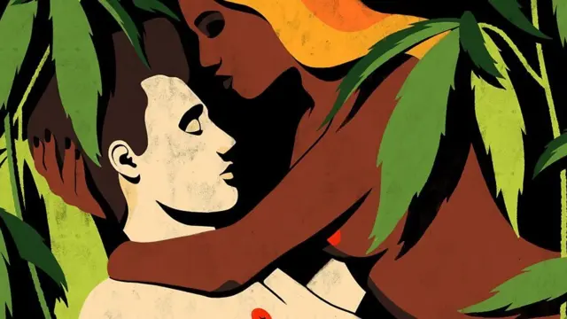 Ilustraçãonacional loteriasum casal durante o ato sexual