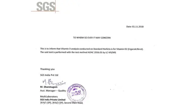 గ్లాక్సో స్మిత్‌క్లైన్, హార్లిక్స్, విటమిన్ డి