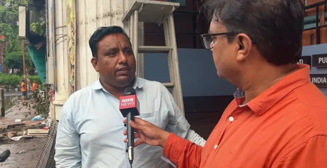 વડોદરામાં દુકાનો પાણીમાં ગરકાવ