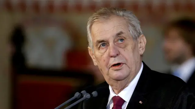 Президент Чехии Милош Земан