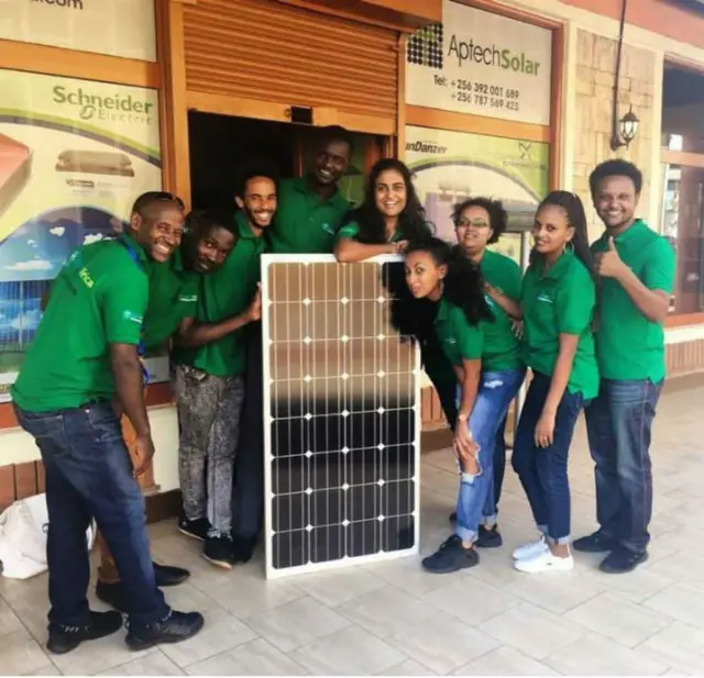 ሰራሕተኛታት APTECHAFRICA ኣብ ካመፓላ