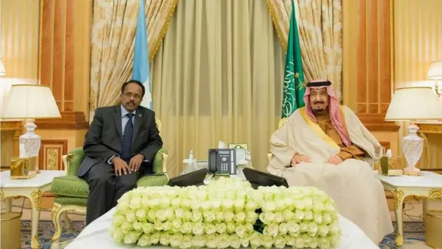 Madaxweyne Farmaajo iyo boqor Salmaan