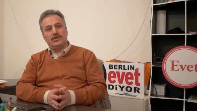 AKP Berlin Seçim Koordinasyon Merkezi (SKM) Başkanı Hasan Ürkmez