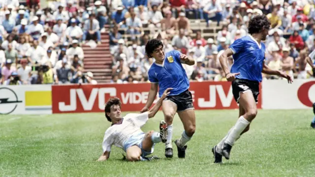 Maradona y los ingleses.