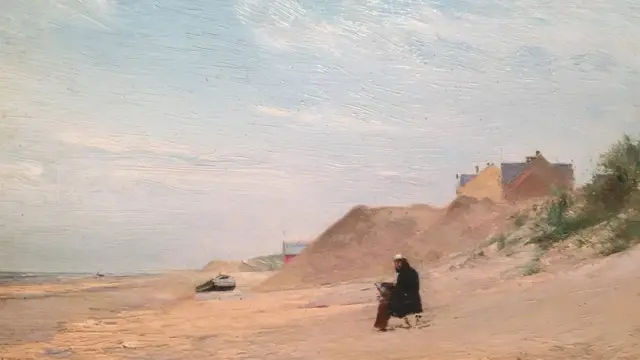 Картина художника 19 века Ивана Похитонова