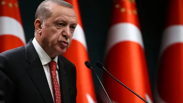 তুর্কী প্রেসিডেন্ট রেচেপ তাইয়েপ এরদোয়ান।