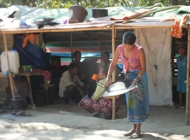စစ်ဘေးရှောင်စခန်း