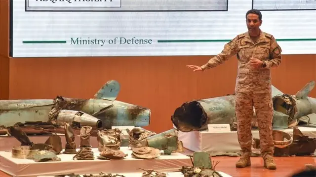 عربستان میگوید موشک‌هایی که گروه حوثی‌ها استفاده می‌کند ساخت ایران هستند