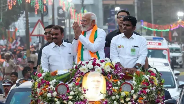 தமிழ்நாட்டிற்கு பிரதமர் மோதியின் வருகைகள்