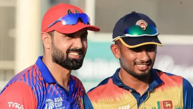 అఫ్గాన్ కెప్టెన్ నబీ, శ్రీలంక కెప్టెన్ దసున్ షనక