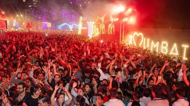 ਮੁੰਬਈ ਵਿੱਚ ਨਵੇਂ ਸਾਲ ਦਾ ਜਸ਼ਨ