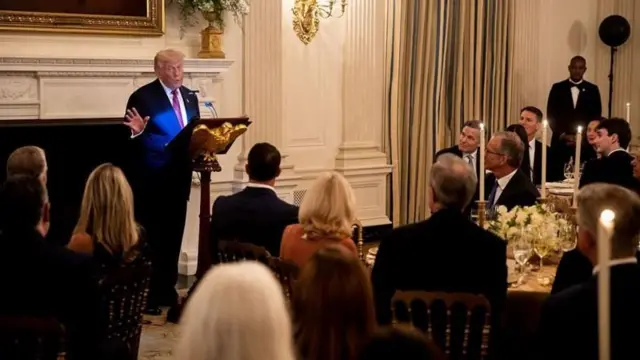 ట్రంప్, వైట్ హౌజ్ 