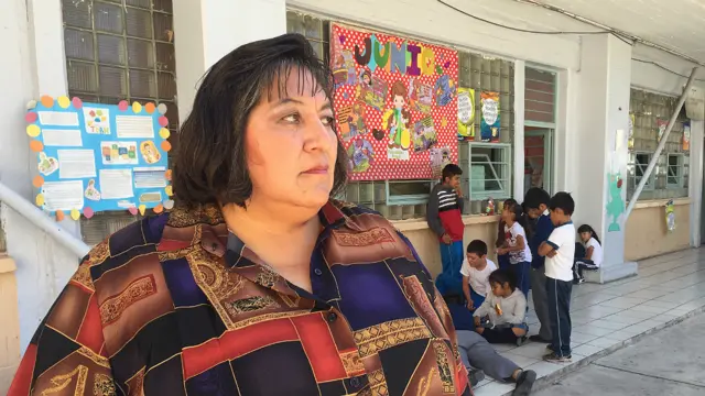 Directora escuela Gabino Barreda