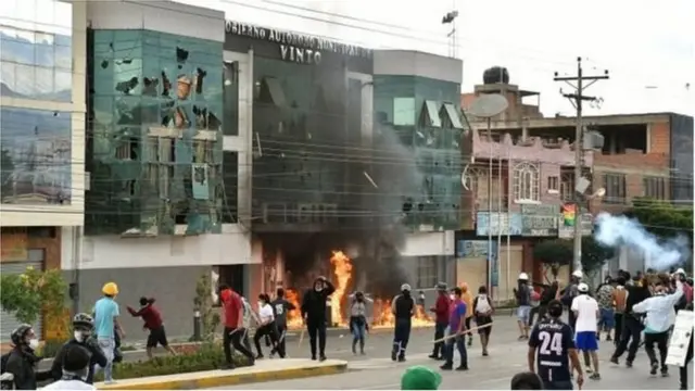 బొలీవియా మేయర్‌పై దాడి