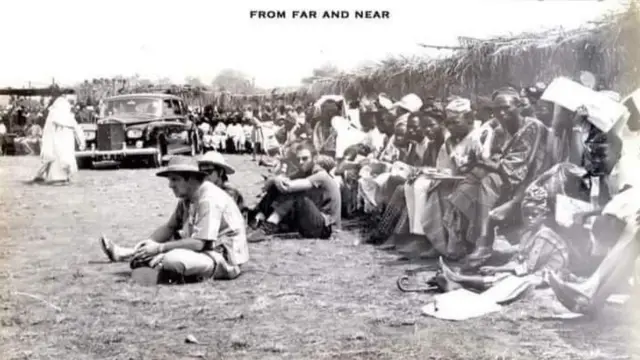 Alaafin pẹlu awọn Oyinbo