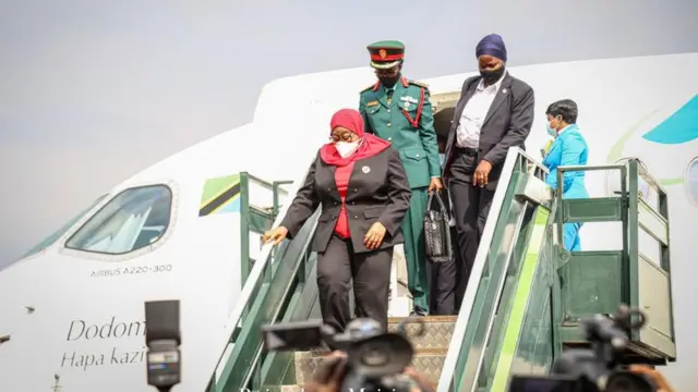 Samia Suluhu i Bujumbura