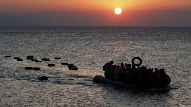 सीरियातून येणारे स्थलांतरित