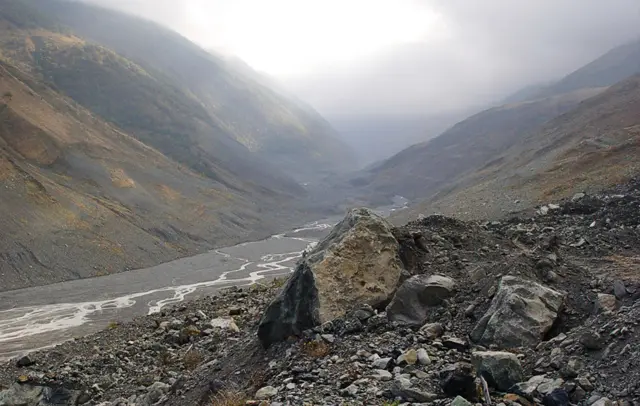 Россия. Северная Осетия. 11 октября. Кармадонское ущелье. Фото ИТАР-ТАСС/ Владимир Мукагов