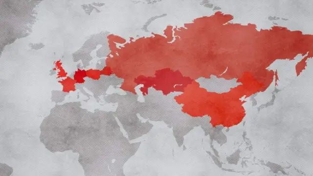 Mapa ruta de la seda