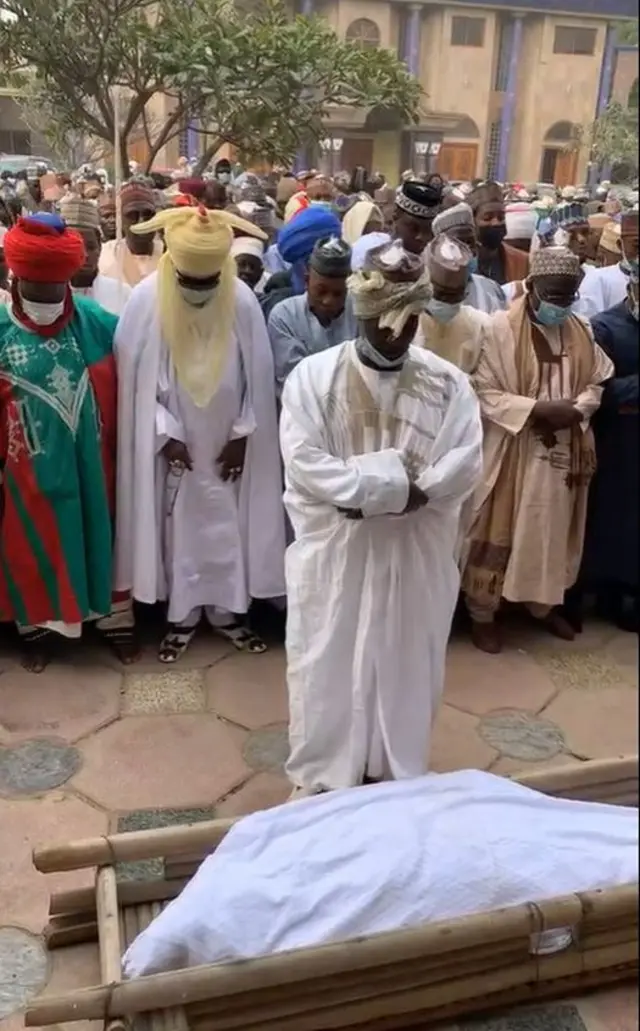 Burial of Bashir Othman Tofa for Kano
