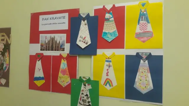 „Dan kravate" u školi hrvatskog jezika