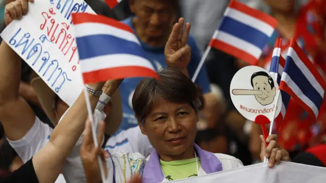 กลุ่มผู้ชุมนุมคนอยากเลือกตั้งเดินทางออกจากมหาวิทยาลัยธรรมศาสตร์ ท่าพระจันทร์ เพื่อเดินทางไปทำเนียบรัฐบาล แต่ถูกเจ้าหน้าที่ปิดกั้นด้วยแผงเหล็ก