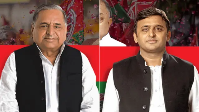 मुलायम, अखिलेश