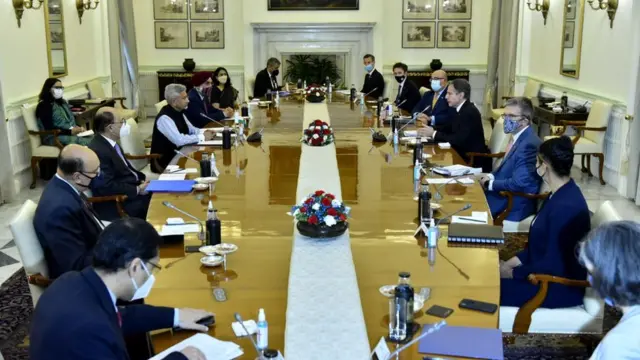 দিল্লিতে ভারত-মার্কিন পররাষ্ট্রমন্ত্রী পর্যায়ে বৈঠক। বুধবার