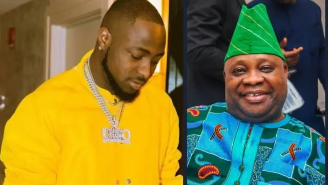 Davido, Adeleke'